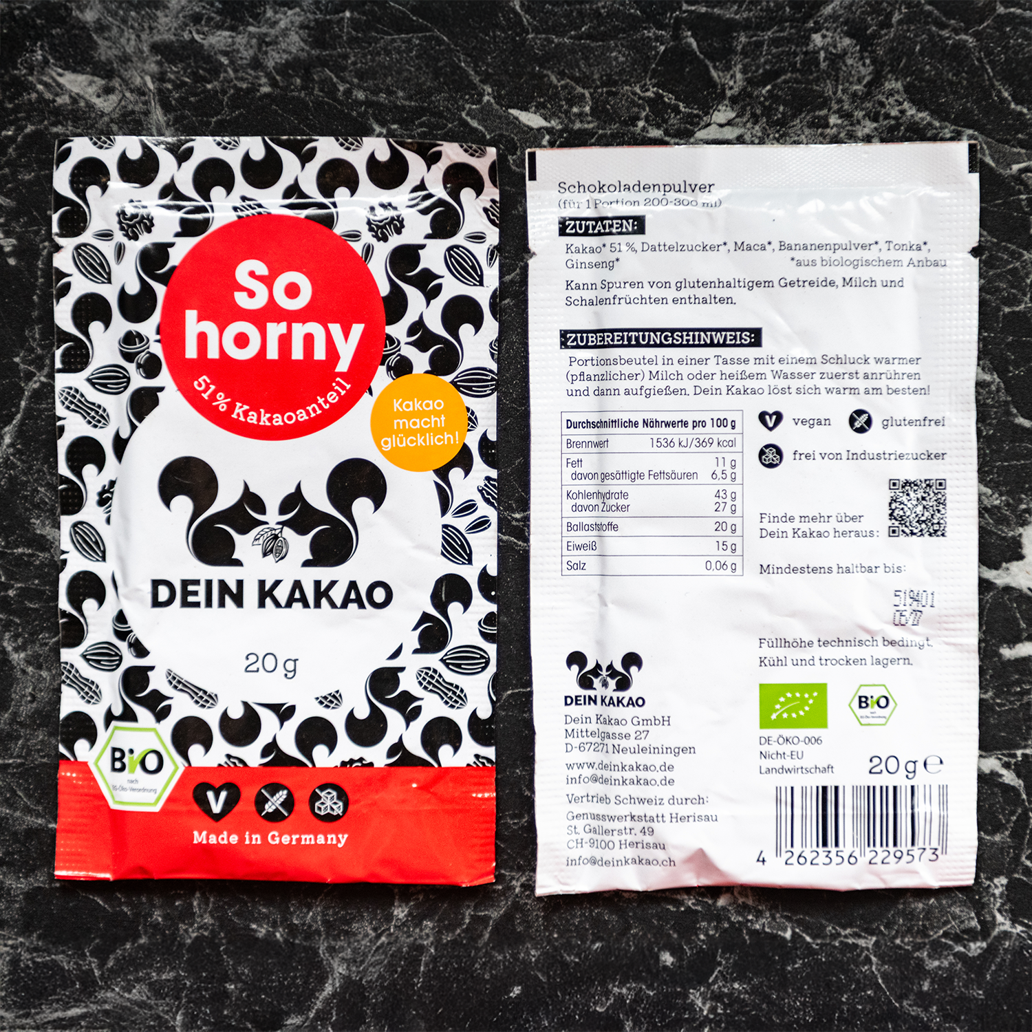 dein-kakao-so-horny-bio-kakaopulver-maca-ginseng-400-g image 2