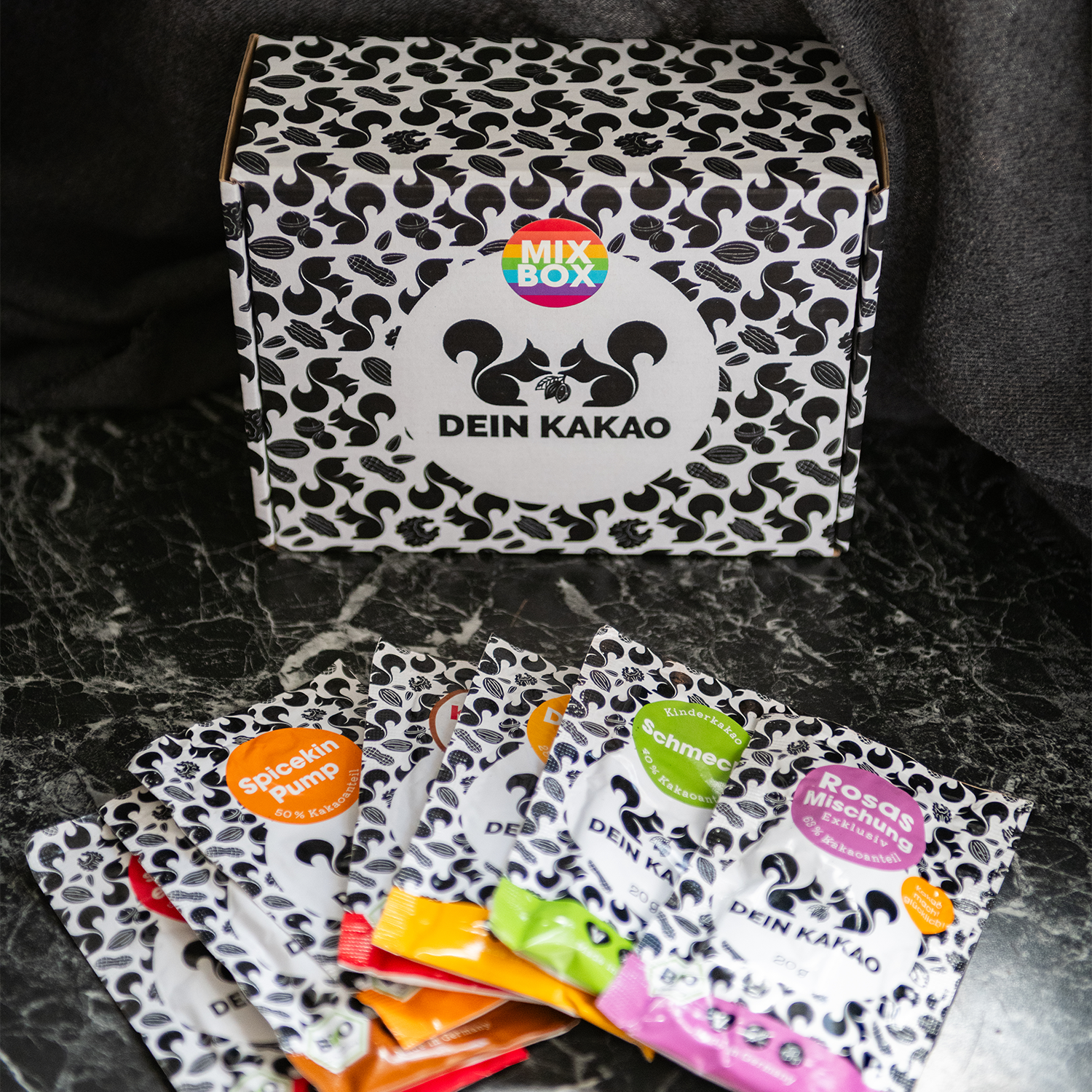 dein-kakao-mixbox-probierset-20-sachets-400g-kakao-set image 2
