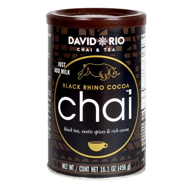 david-rio-signature-black-rhino-cocoa-chai-pulver-456g-vegan image 1