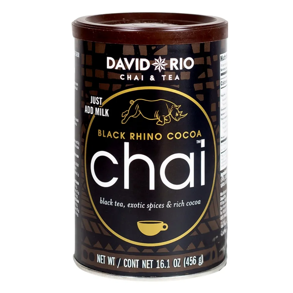 david-rio-signature-black-rhino-cocoa-chai-pulver-456g-vegan image 1