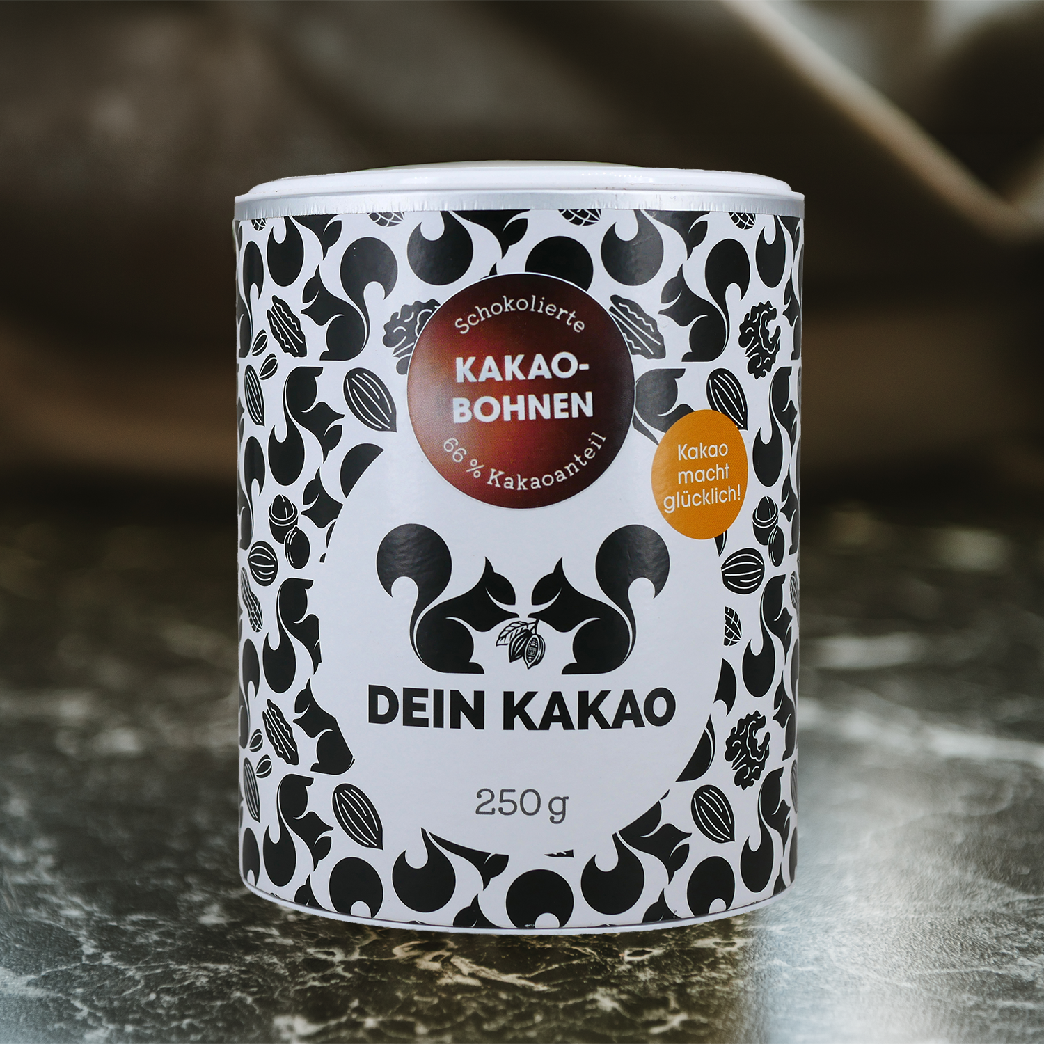 dein-kakao-elements-kakaobohnen-250g-zartbitter-66-snack image 1