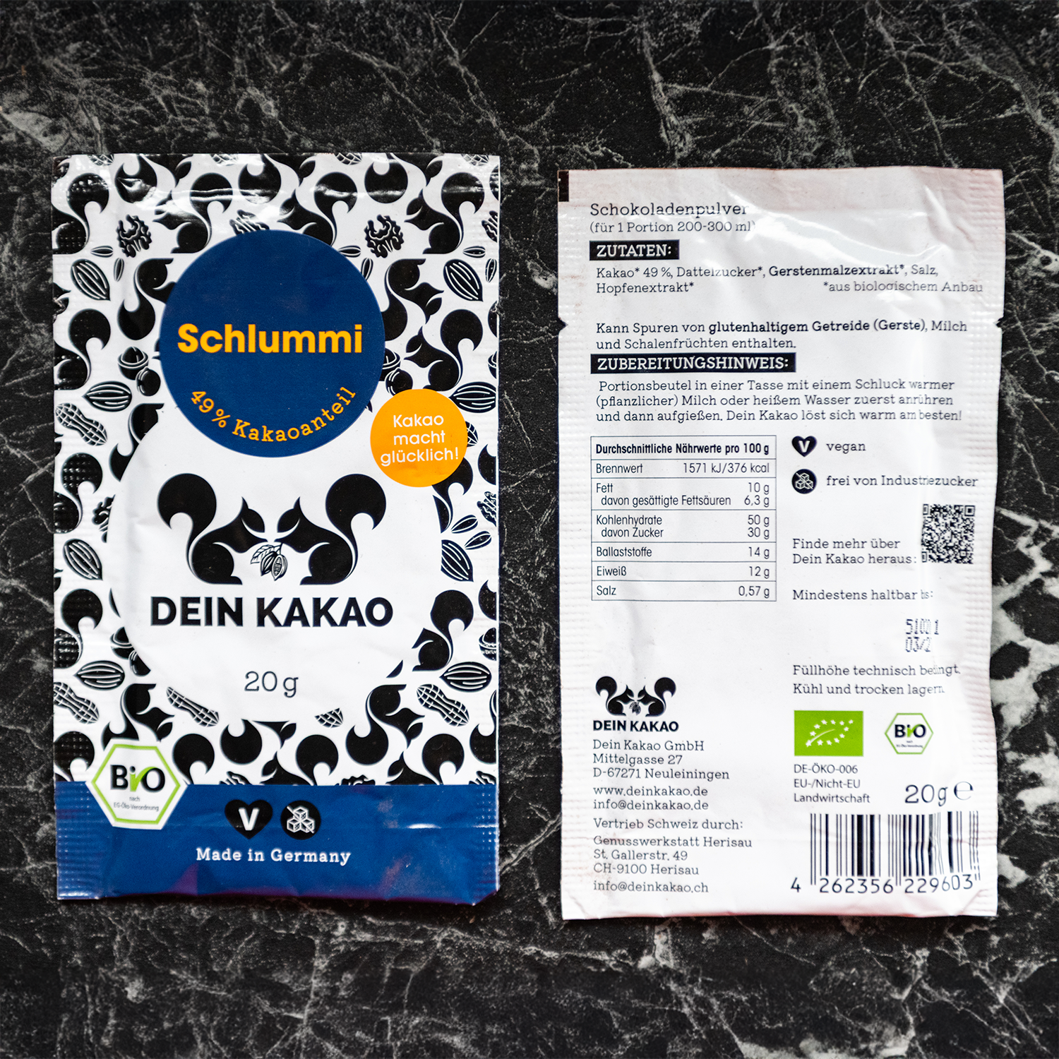 dein-kakao-schlummi-bio-kakaopulver-20er-box-400-g-malz image 2