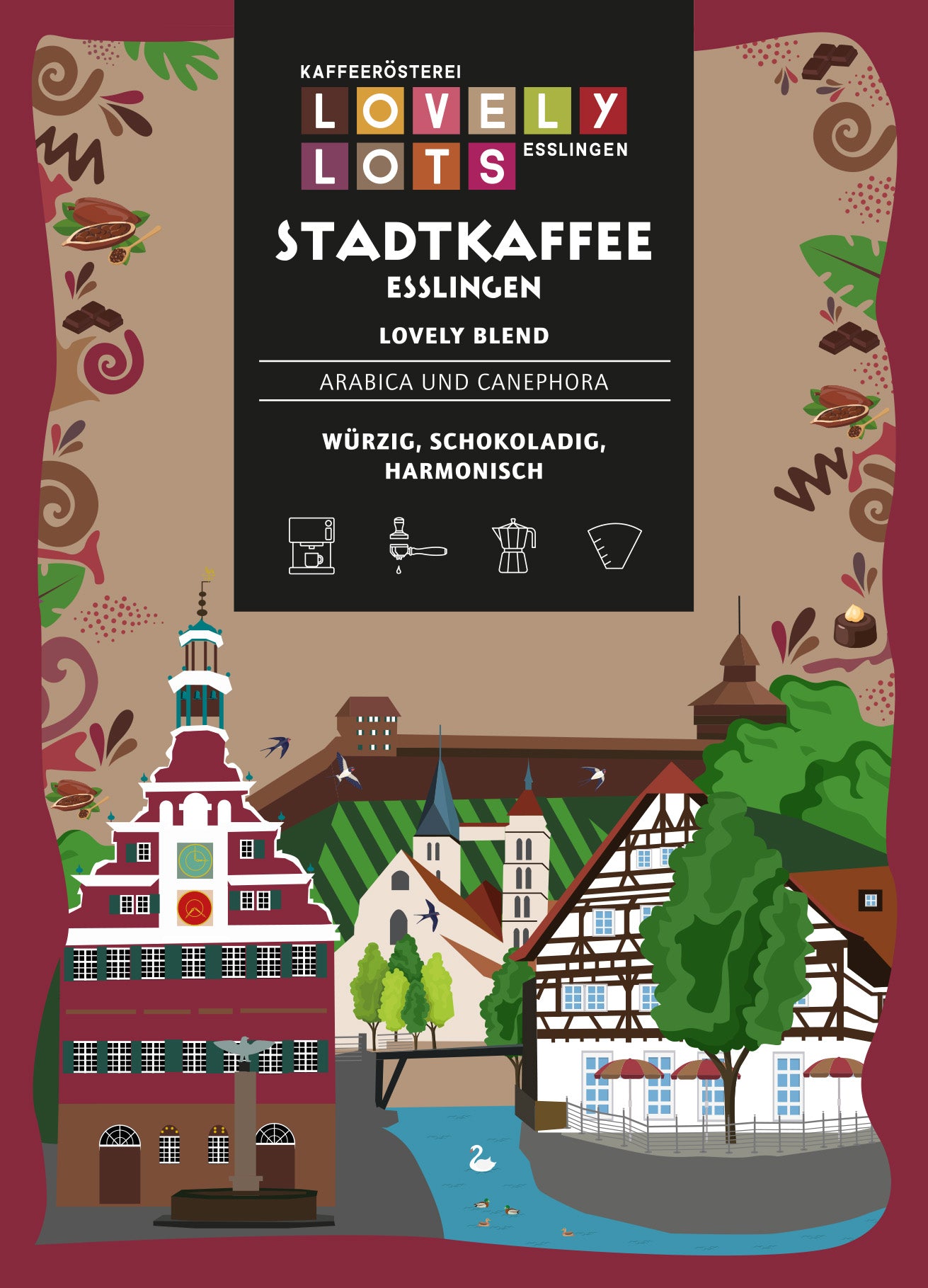 cielito-stadtkaffee-bio-vollautomat-bohnen-2000g-eimer-schokoladig image 1