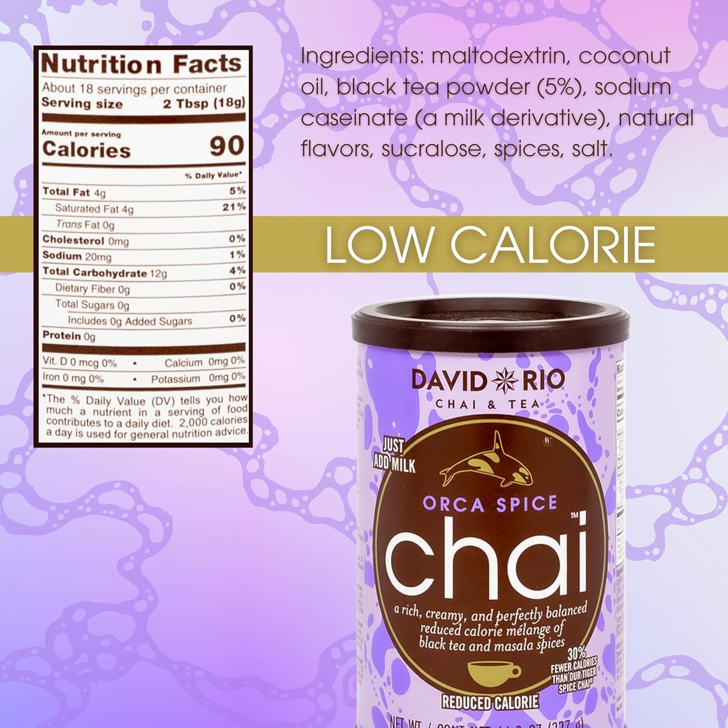 david-rio-orca-spice-chai-latte-pulver-337g-zuckerreduziert image 2