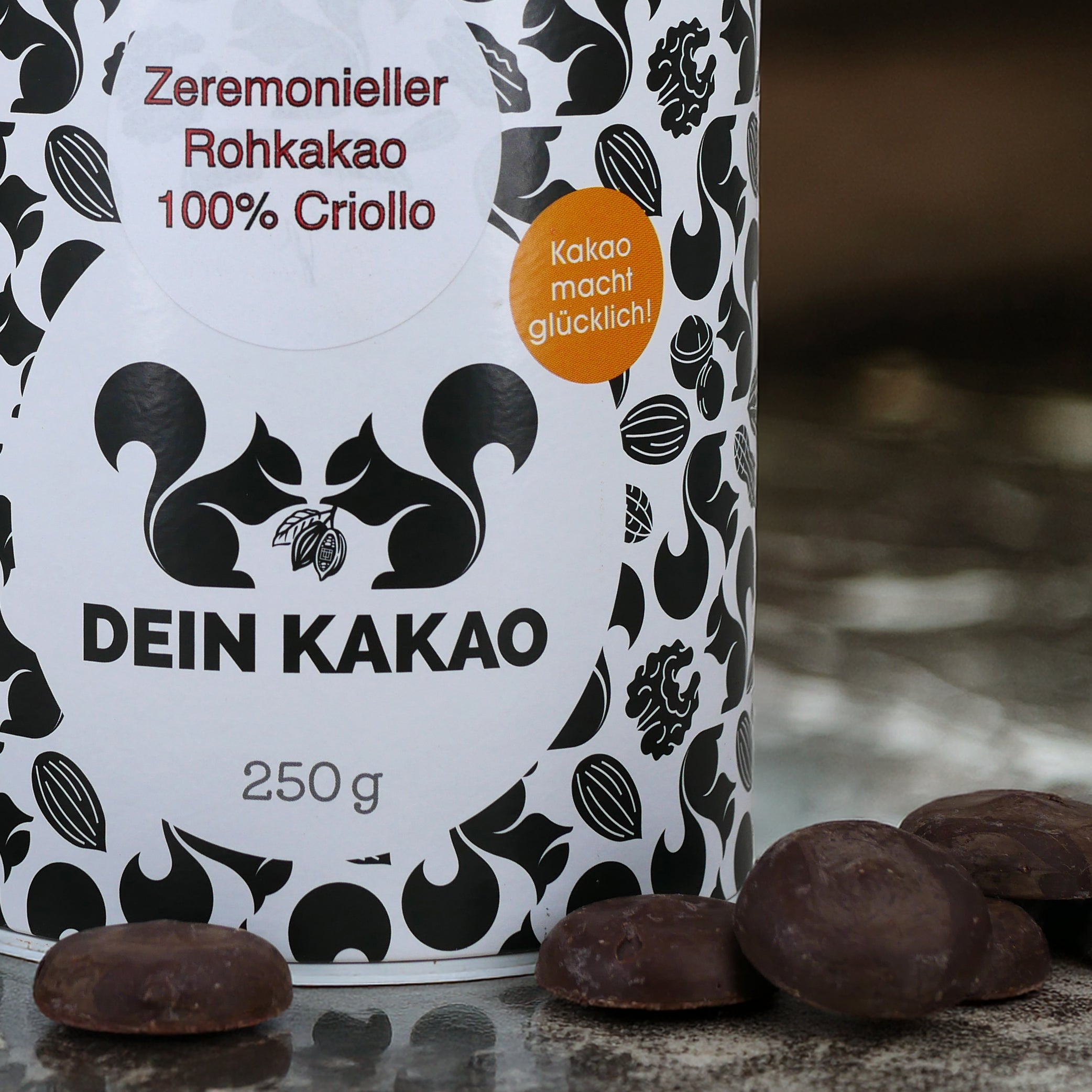 dein-kakao-elements-rohkakao-drops-250-g-100-criollo-bio image 2