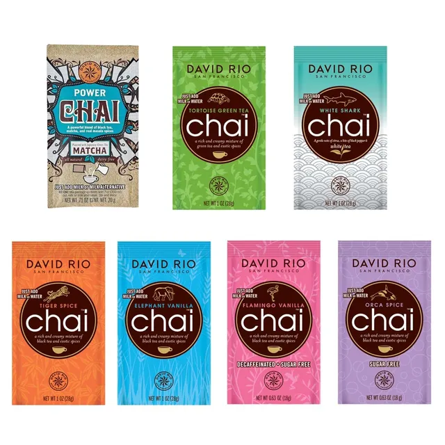 david-rio-signature-chai-latte-probierset-7x-pulver-168g image 1