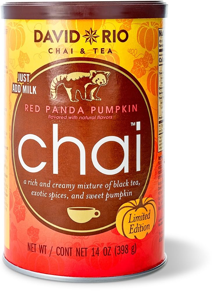 david-rio-signature-red-panda-pumpkin-chai-pulver-398g-herbst image 1