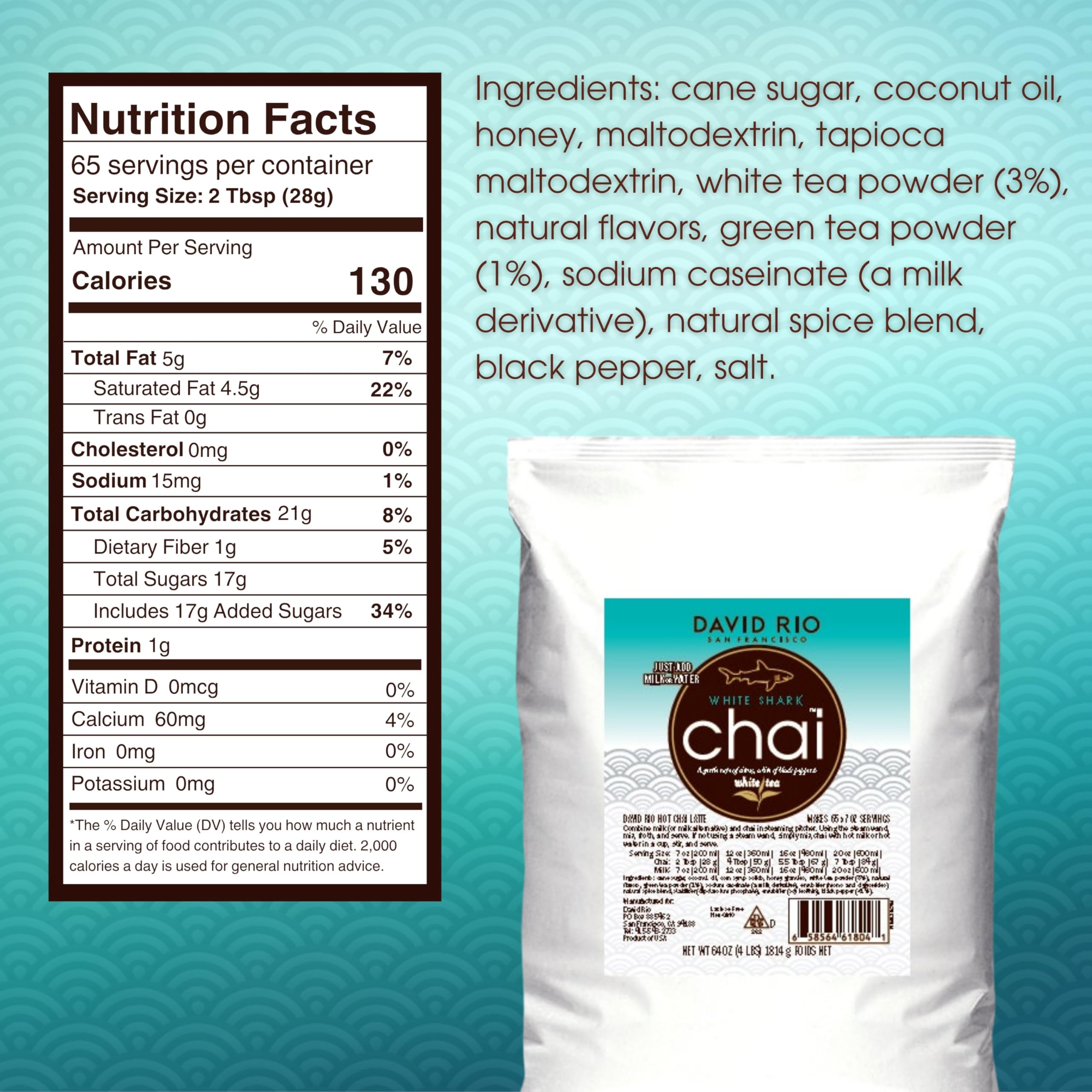 david-rio-signature-white-shark-chai-latte-pulver-1814-g-nachf-ller image 2