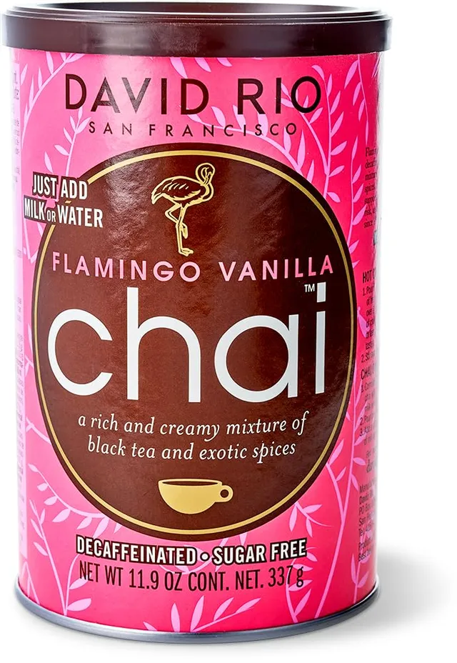 david-rio-flamingo-vanilla-chai-pulver-337g-entkoffeiniert image 1