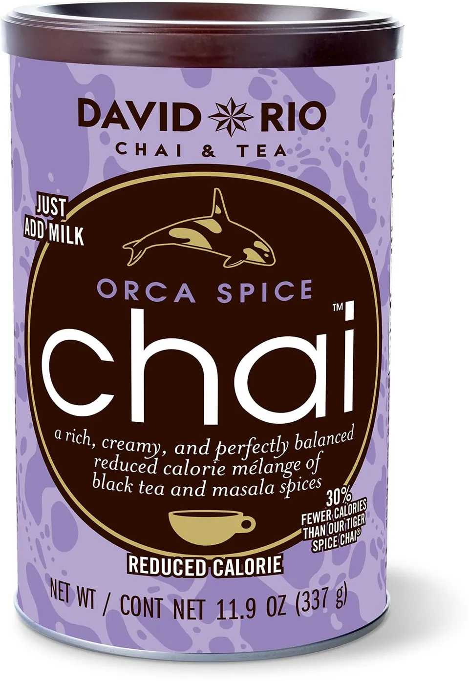 david-rio-orca-spice-chai-latte-pulver-337g-zuckerreduziert image 1
