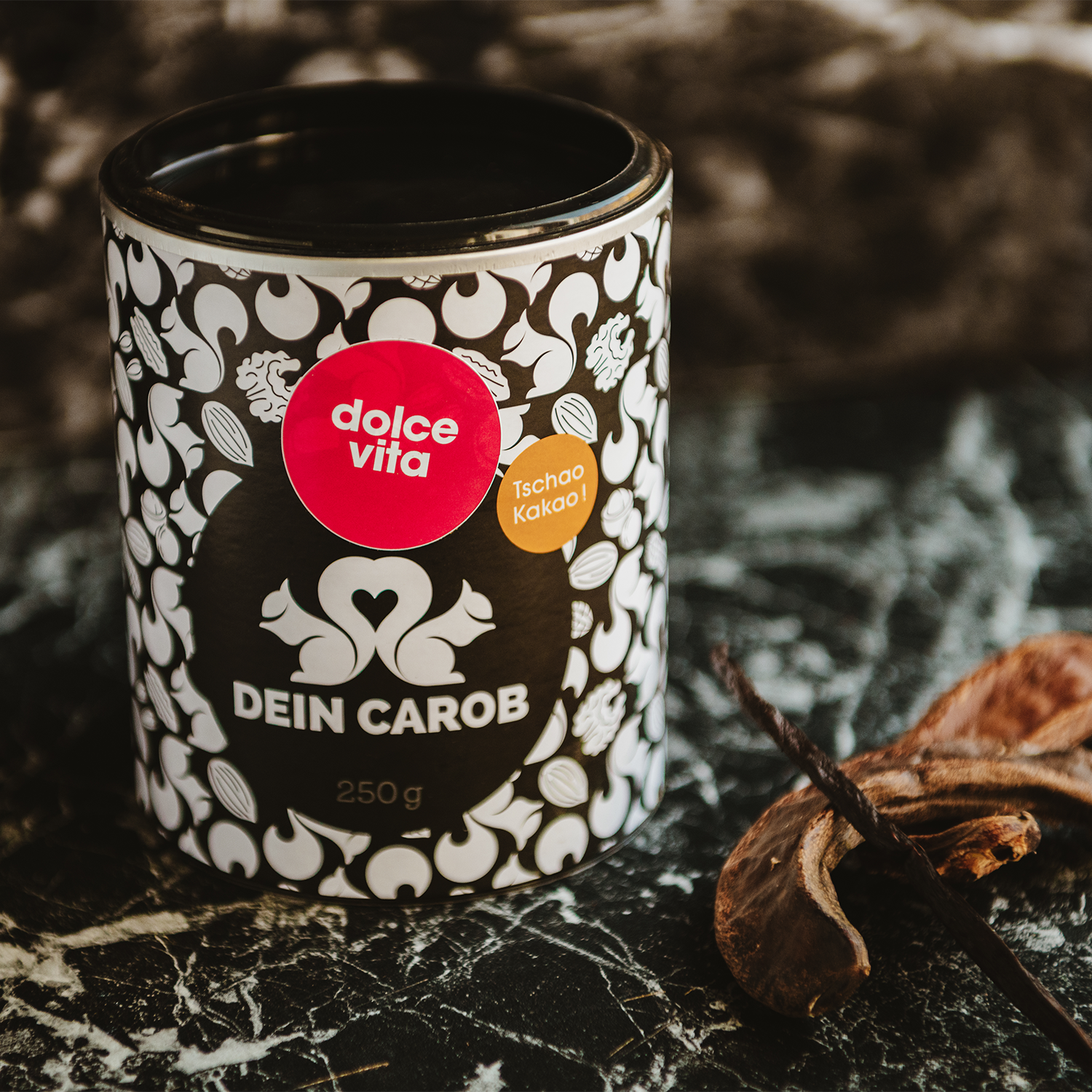 dein-kakao-dolce-vita-bio-getr-nkepulver-carob-vanille-250-g image 6
