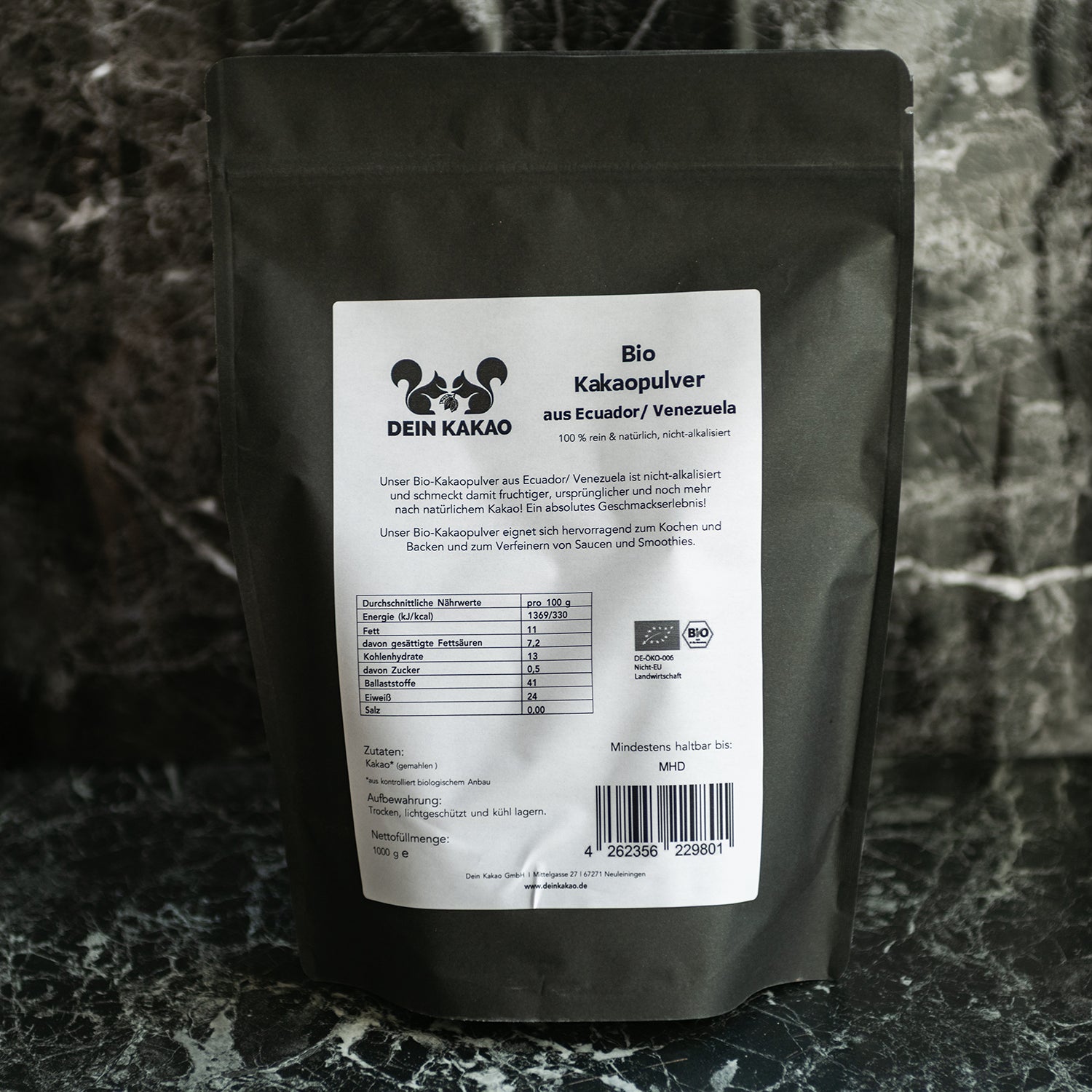 dein-kakao-elements-bio-kakaopulver-1-kg-unges-t-pur image 1