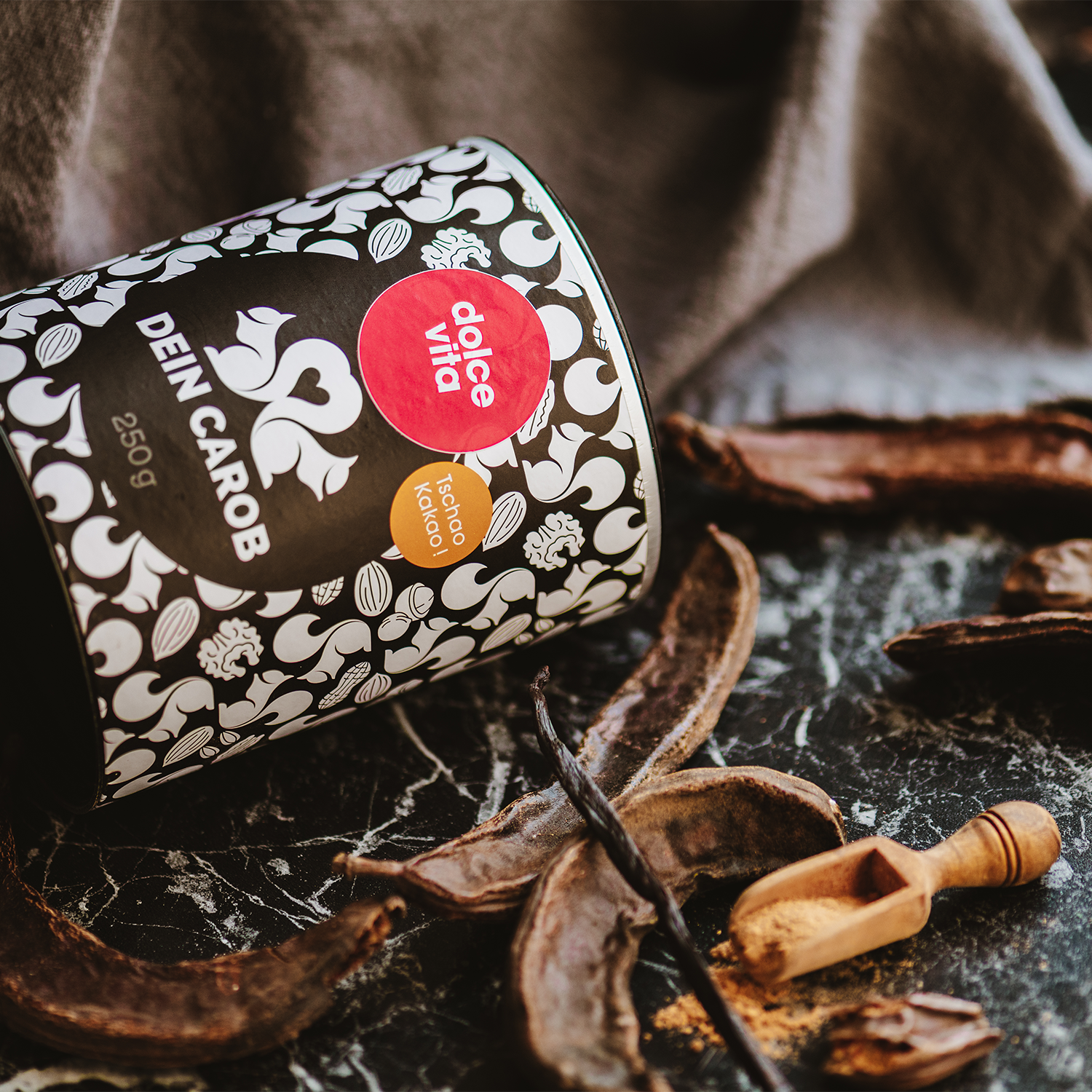 dein-kakao-dolce-vita-bio-getr-nkepulver-carob-vanille-250-g image 8