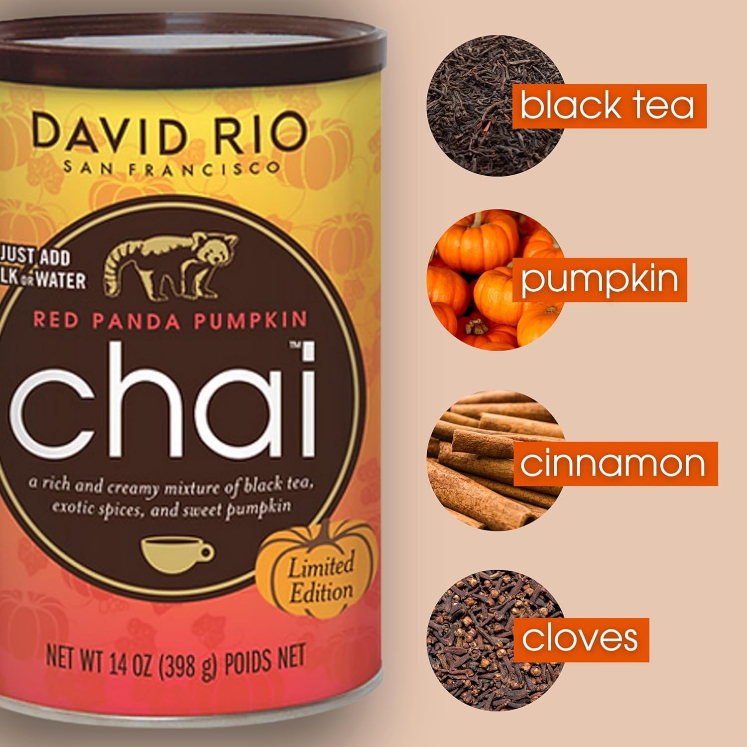 david-rio-signature-red-panda-pumpkin-chai-pulver-398g-herbst image 4