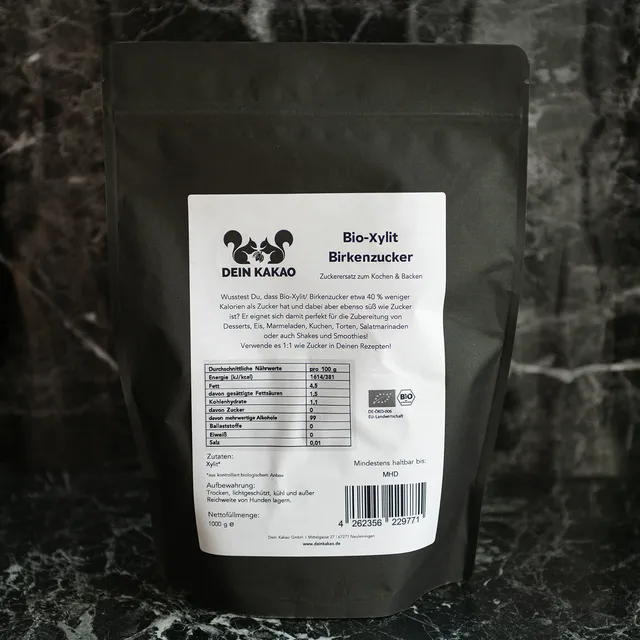 dein-kakao-elements-bio-xylit-birkenzucker-1-kg image 1