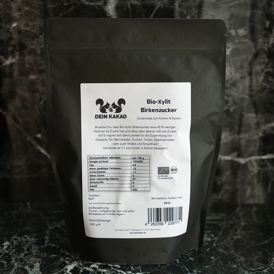 dein-kakao-elements-bio-xylit-birkenzucker-1-kg image 1