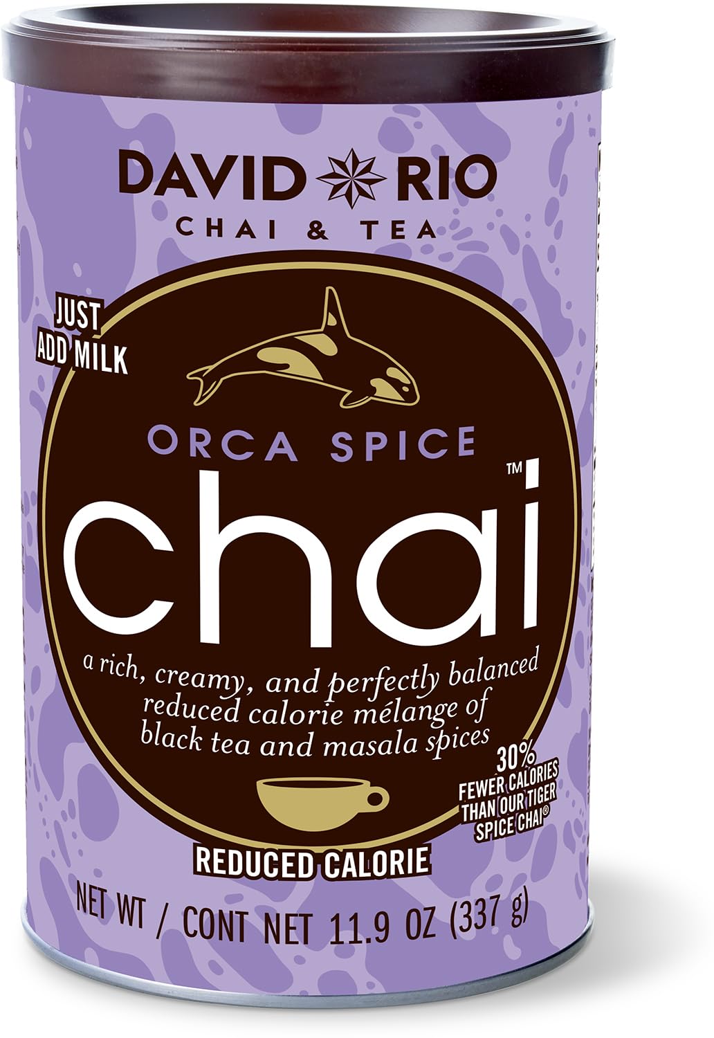 david-rio-orca-spice-chai-latte-pulver-337g-zuckerreduziert image 1