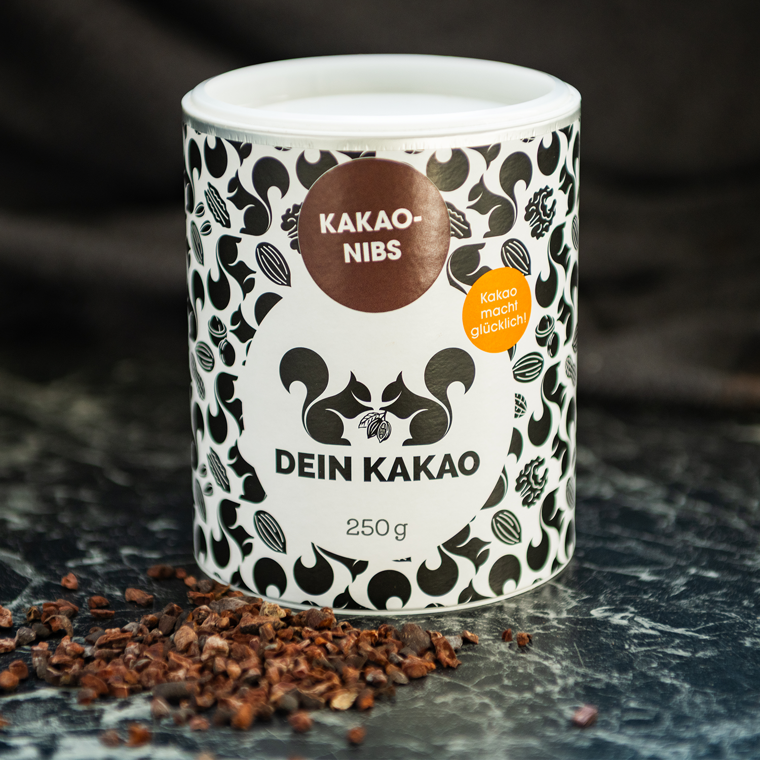 dein-kakao-elements-bio-kakaonibs-250-g-zuckerfrei image 1