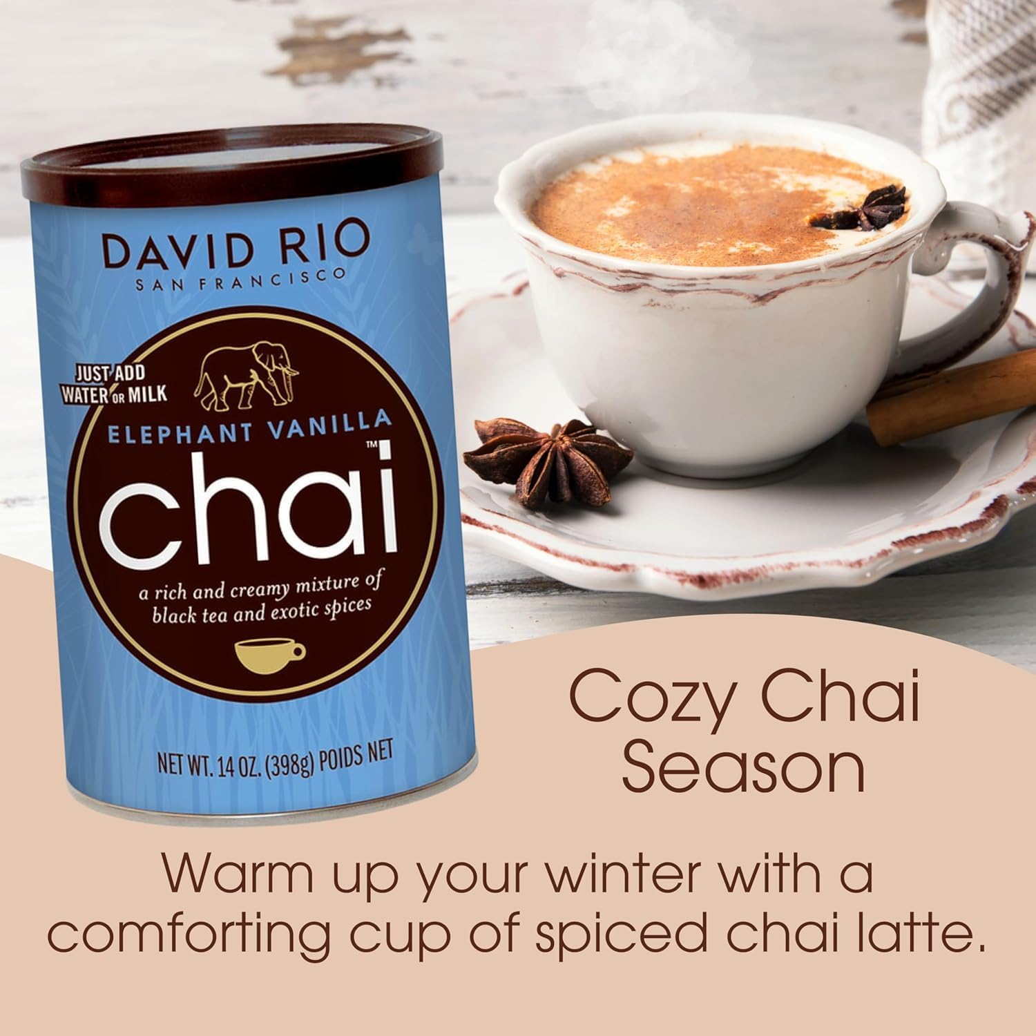 david-rio-signature-chai-vanilla-chai-latte-pulver-398-g-dose image 6