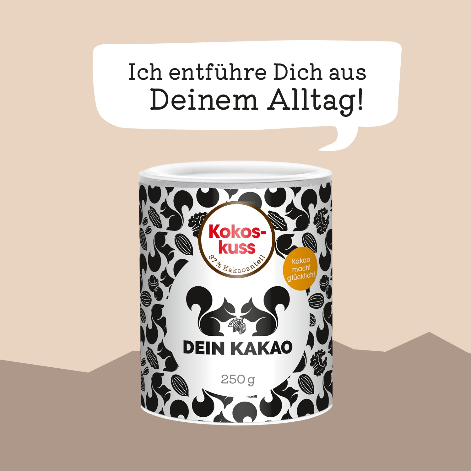 dein-kakao-kokoskuss-kakaopulver-kokos-250-g-vegan image 2