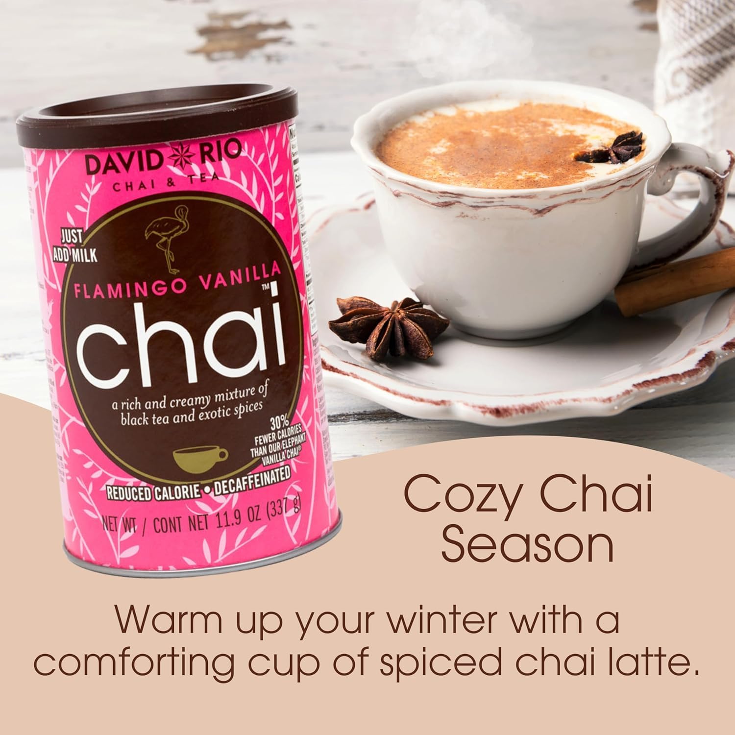 david-rio-flamingo-vanilla-chai-pulver-337g-entkoffeiniert image 4