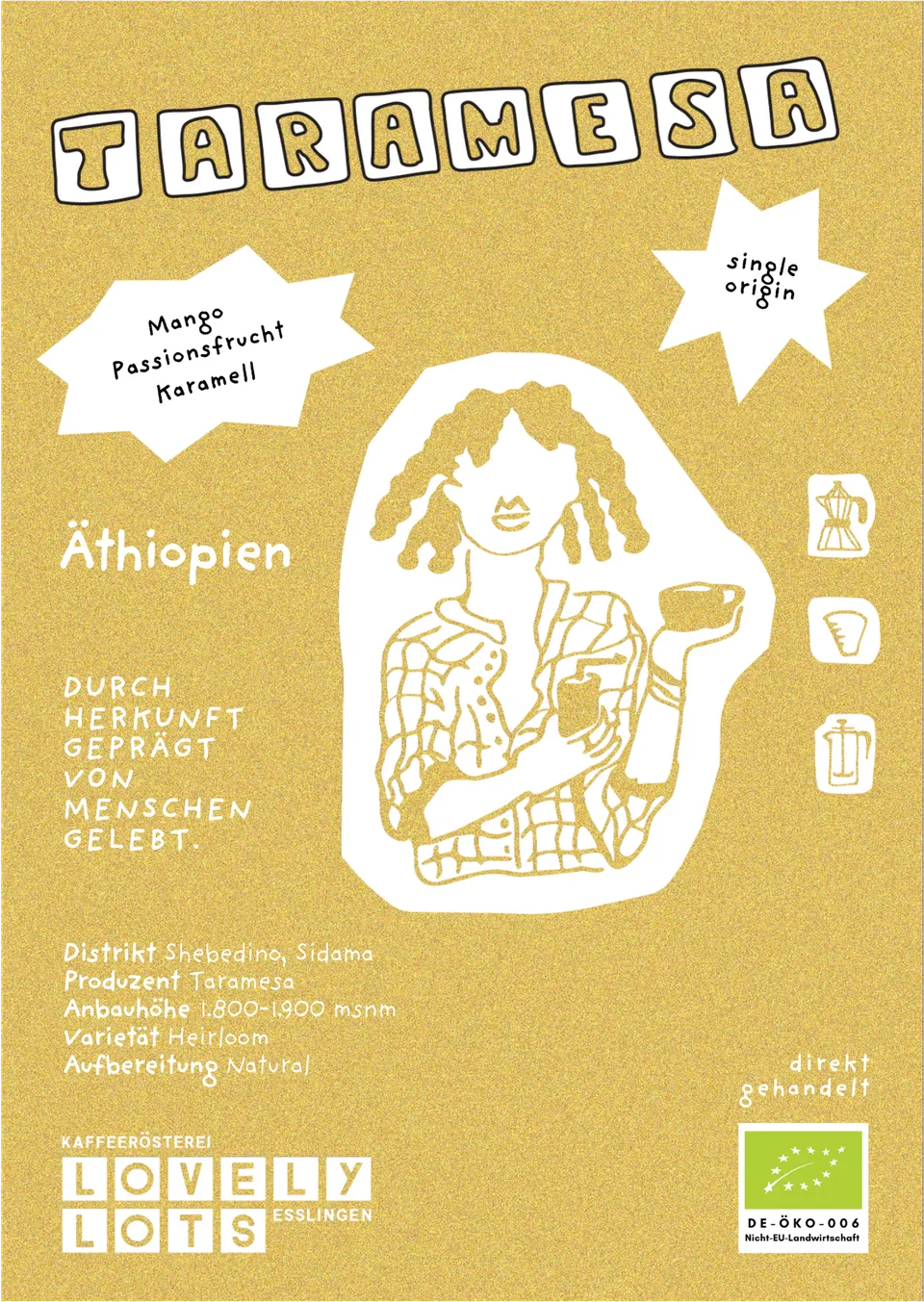 lovely-lots-kaffee-taramesa-thiopien-kaffeebohnen-200g-fruchtig image 1