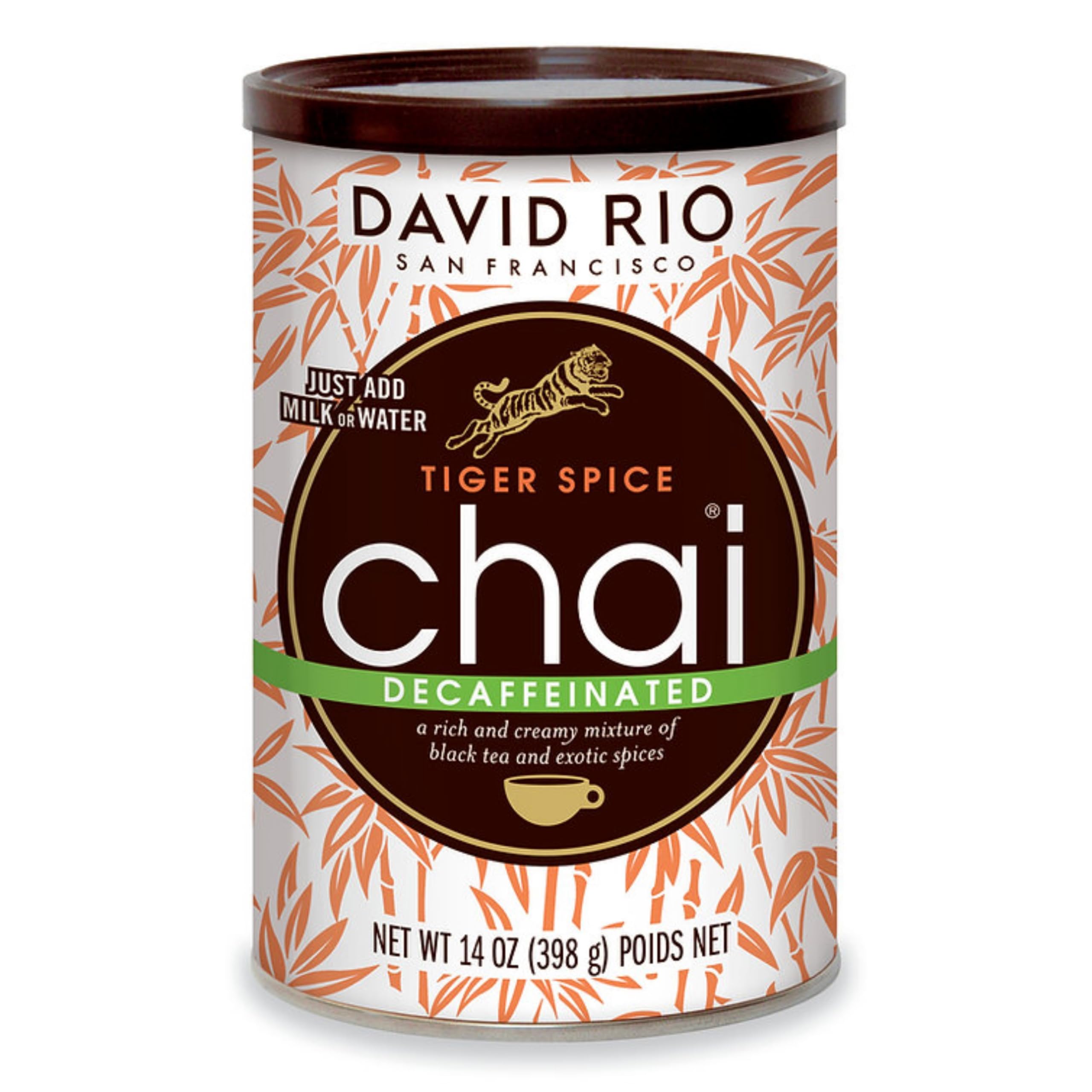 david-rio-signature-tiger-spice-decaf-chai-pulver-398g-entkoffeiniert image 1