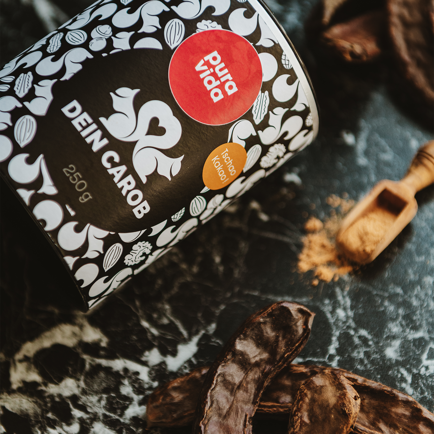 dein-kakao-pura-vida-bio-carobpulver-250-g-koffeinfrei image 6