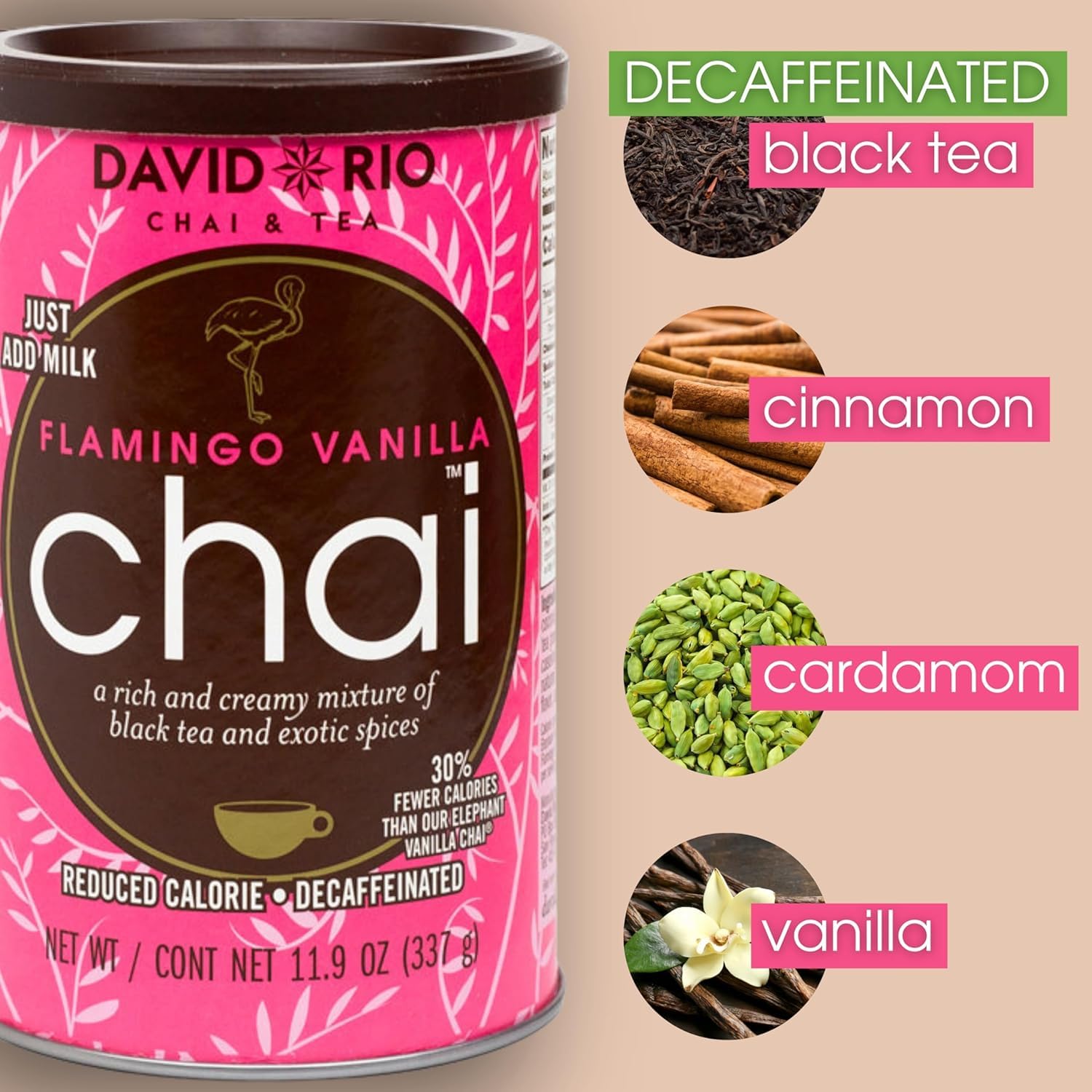david-rio-flamingo-vanilla-chai-pulver-337g-entkoffeiniert image 3